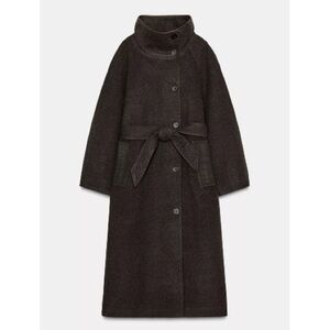 Zara high neck trench coat